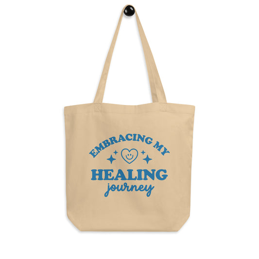 "embracing my healing journey" Bio-Stoffbeutel